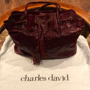 Charles David Tote w/dust cover